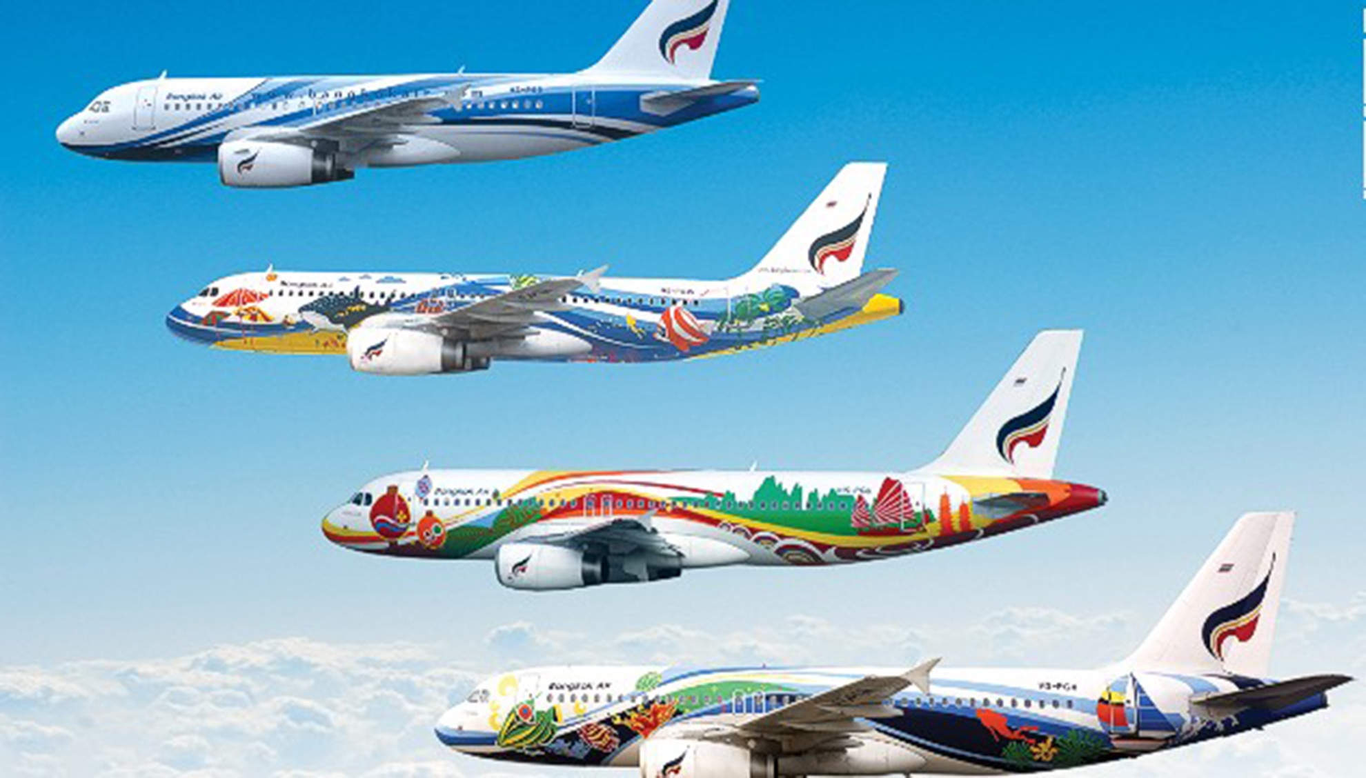 Nhung chiec may bay sac so cua cac hang hang khong hinh anh