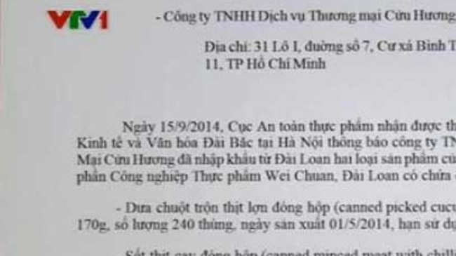 Khan truong thu hoi 2 loai san pham chua dau ban hinh anh