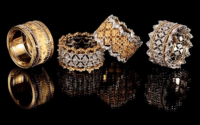 5. Buccellati  Buccellati là một thương hiệu của Ý, vì vậy sẽ không có gì lạ khi các thiết kế của hãng này mang phong cách La Mã cổ.