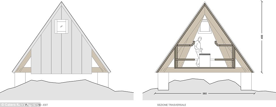  Gồm 9 phòng, mỗi phòng giống như các túp lều nhỏ.