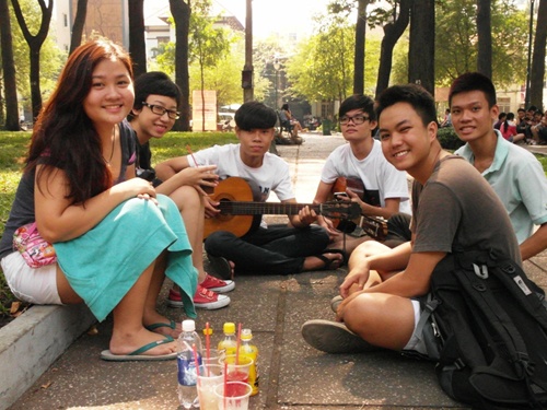 Nhung kieu kinh doanh ca phe ky la o Sai Gon hinh anh