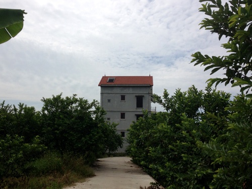 Cuộc sống bãi sông Hồng ngày càng thay đổi.