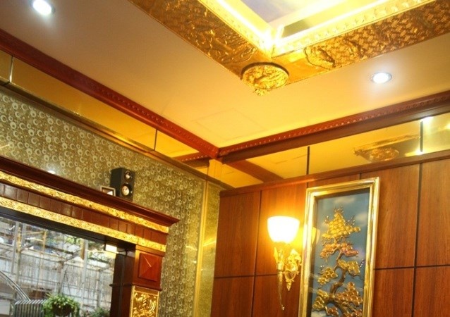 Dù không tiết lộ chi phí cụ thể cho việc mạ vàng căn biệt thự này, nhưng ông Nguyên cho hay: Chi phí để độ vàng cho riêng phòng khách không hề nhỏ và đây có thể là phòng khách đắt tiền nhất Việt Nam, bởi sự cầu kỳ và sự tinh tế, cũng như các đồ vật bên trong.