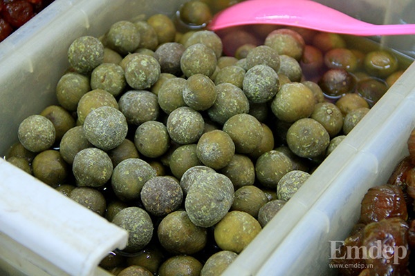 Tất cả các sản phẩm ô mai được để