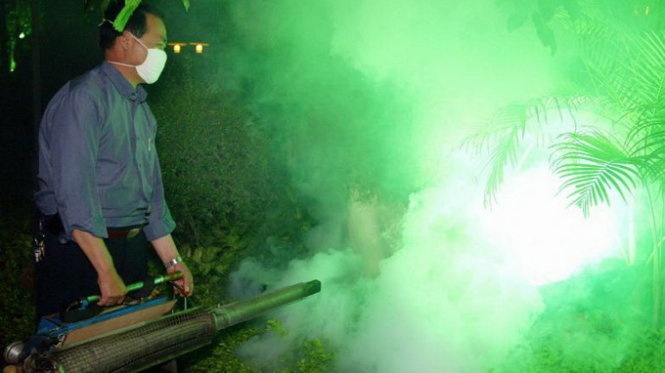 Dai dich sot xuat huyet bung phat o Quang Dong hinh anh