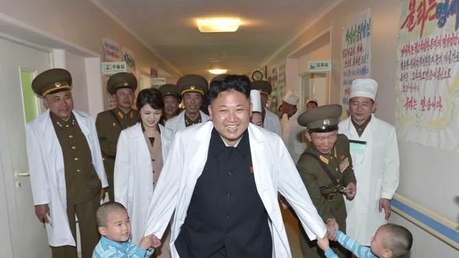 'Kim Jong Un dang binh phuc' hinh anh