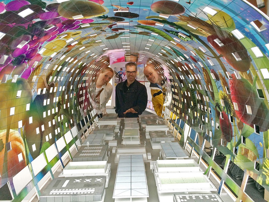 Khu mua sam khong lo va mau me o Ha Lan hinh anh