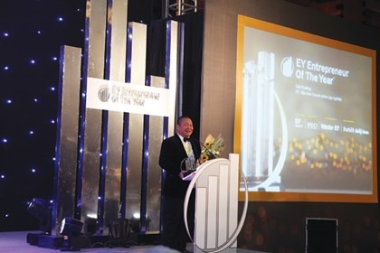 Ông Lê Phước Vũ sẽ đại diện cho doanh nhân Việt Nam tham gia Giải thưởng Doanh nhân EY toàn cầu tại Monaco vào năm 2015.