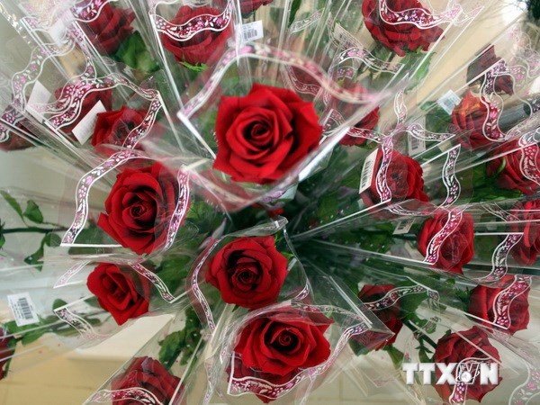 Hoa tuoi Da Lat tang gia gap 5 lan truoc le 20/10 hinh anh