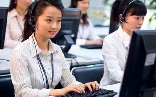 Trung tâm chăm sóc khách hàng Call Center của Viettel.