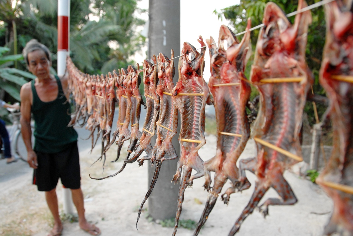 Cac dac san phoi kho ron nguoi hut khach o mien Tay hinh anh