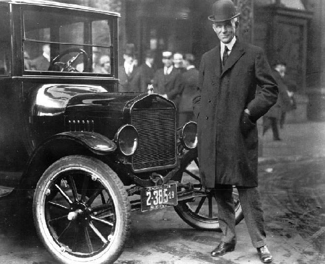 Đối với Henry Ford, nhà sáng lập Ford Motor Company, tiết kiệm ở tuổi trẻ là không cần thiết khi ông tuyên bố: 