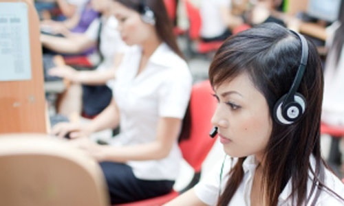 Trực điện thoại.