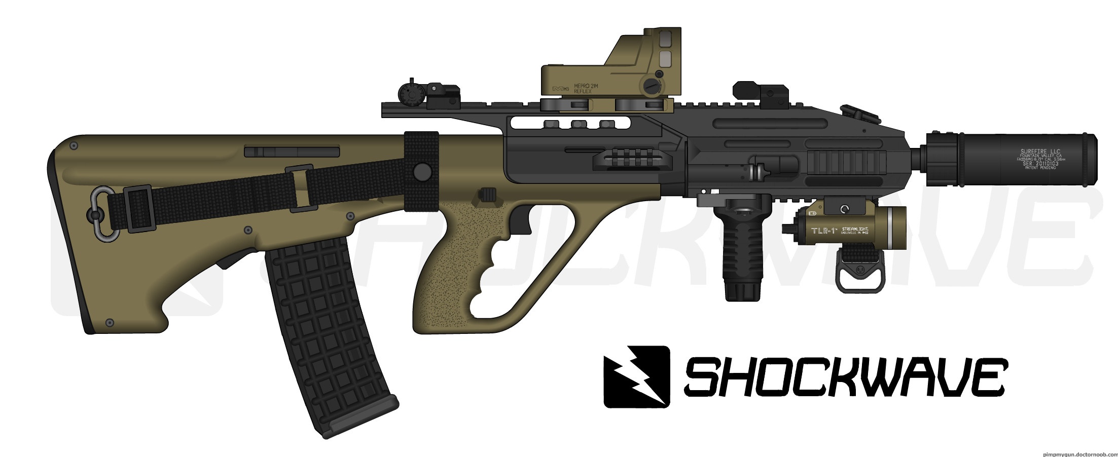 Ngoài ra, nhiều lực lượng vũ trang khác cũng sử dụng AUG như quân đội Argentina (từ năm 1985), Ireland, Luxembourg, Ả Rập Saudi, Tunisia (từ năm 1978), New Zealand, Bolivia, Ecuador, Pakistan, lực lượng Hải quan và Nhập cư Mỹ (từ năm 1988).