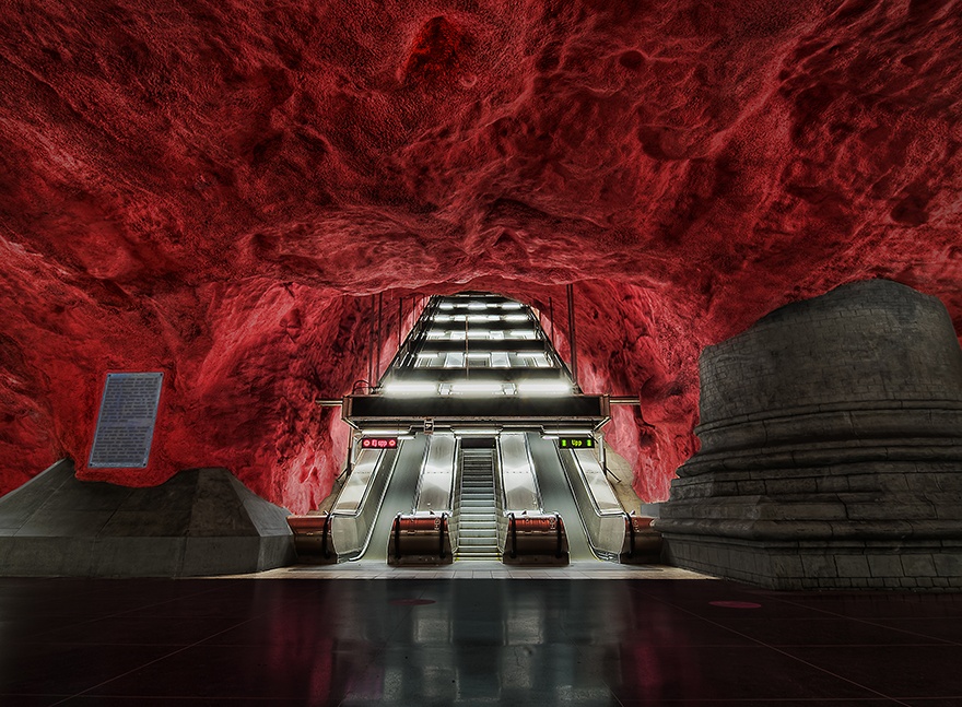 Trạm Solna Station, Stockholm, Thụy Điển.