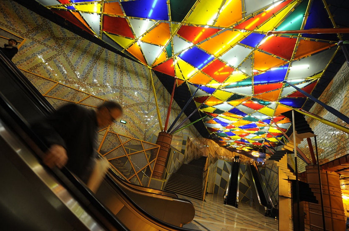 Trạm Olaias Station, Lisbon, Bồ Đào Nha.
