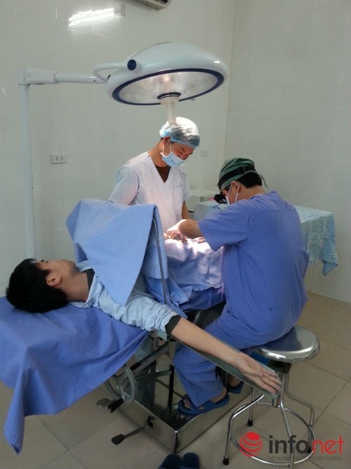 Bệnh nhân điều trị không tinh trùng.