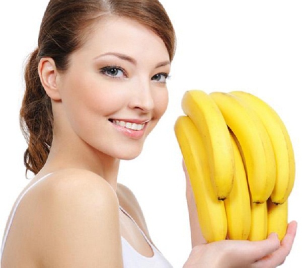 Ăn chuối vào mỗi sáng là cách giảm béo bụng hiệu quả. Ảnh minh họa.