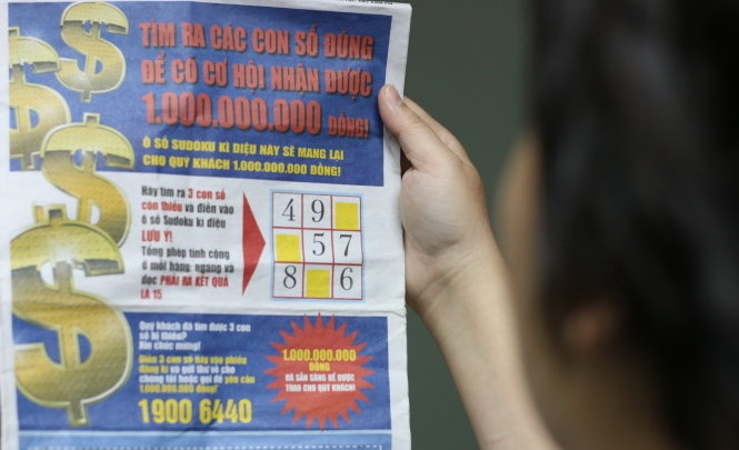 Ban hang kieu mua that nhieu, trung tien ty hinh anh