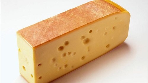 1 miếng pho mát (50g). Hình minh họa.