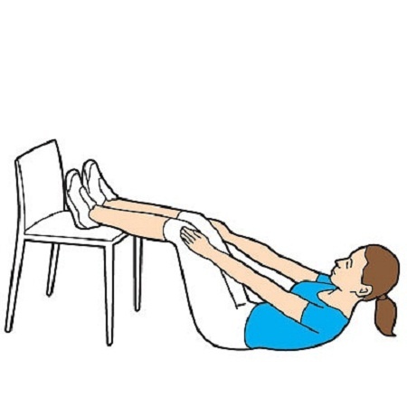 Bài tập với ghế vừa dễ dàng vừa đem lại hiệu quả cao. Ảnh minh họa.