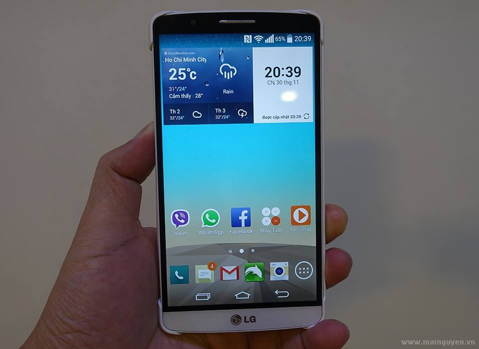 LG G3 chinh thuc duoc cap nhat len Android 5.0 Lollipop hinh anh