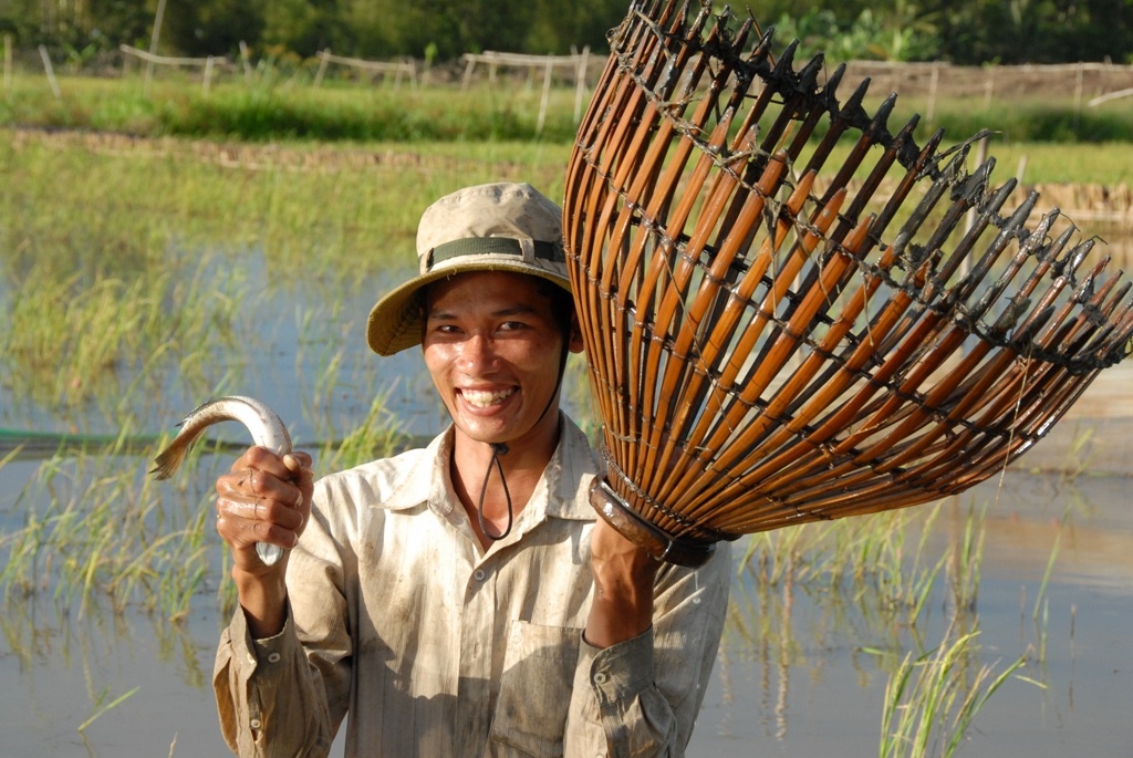 Day con, nghe kiem nua trieu dong moi ngay o mien Tay hinh anh