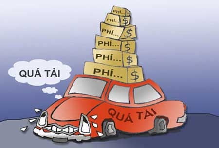 Nguoi Viet chiu ganh nang thue, phi hinh anh