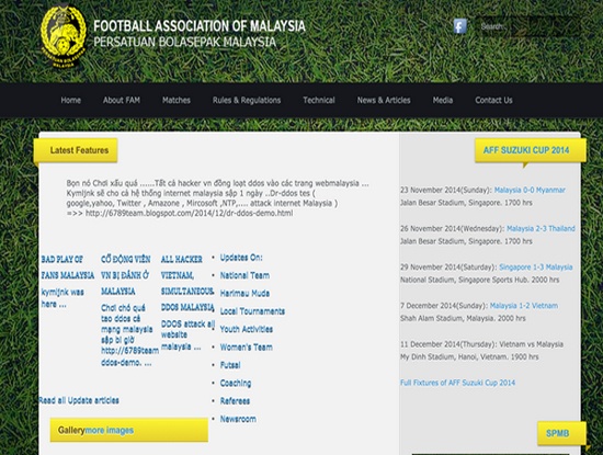 Website VFF 'sap': Chua the khang dinh do hacker tan cong hinh anh