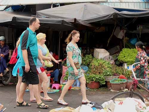 'Ngoi tren lua' vi khach Nga hinh anh