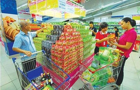 Cuoc choi lam nhan hang rieng sieu thi hinh anh