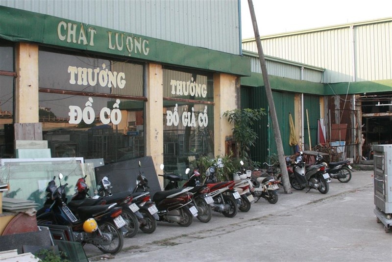 Một góc chợ đồ cũ.