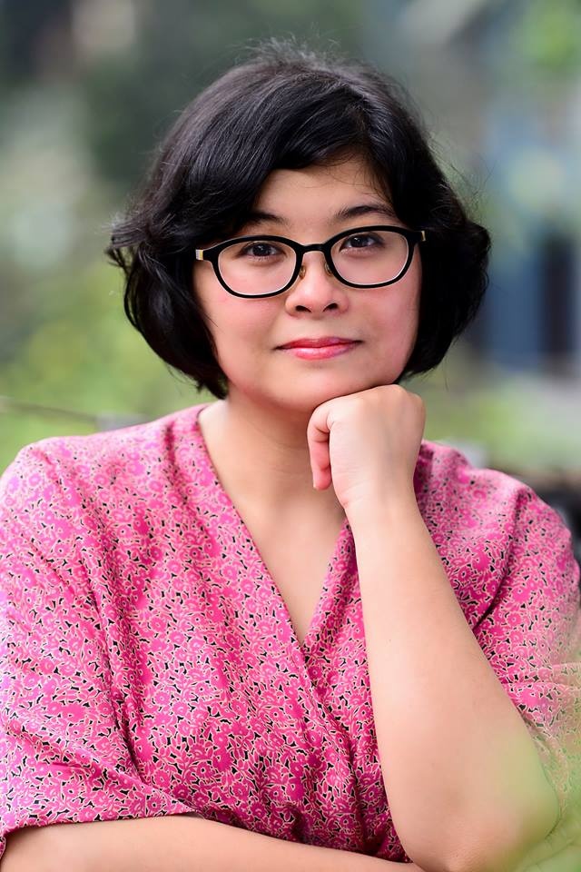 Nấu ăn không chỉ mang lại niềm vui mà còn là cái duyên với cựu MC xinh đẹp Thu Hương. . Ảnh: Anh Tuấn.