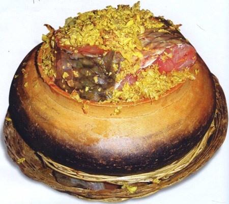 Thu vai ty nho ban ca kho Vu Dai dip Tet hinh anh