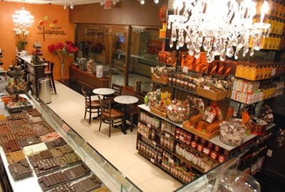 Cửa hiệu của Jacques Torres tại trung tâm Rockefeller, New York.