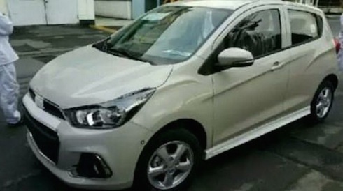 Lo dien hinh anh Chevrolet Spark the he moi hinh anh