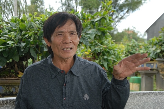 Ông Tuấn say sưa nói chuyện làm mai nghệ thuật.