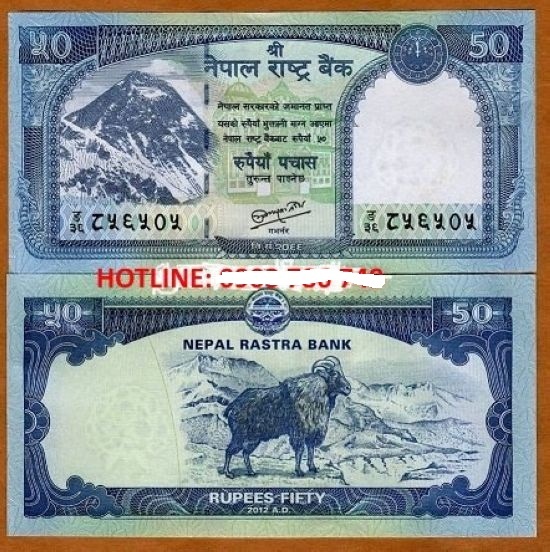 Do năm mới là Ất Mùi nên những tờ tiền có in hình con dê cũng được nhiều người săn lùng. Những tờ tiền Nepal với giá bán 70.000 – 80.000 đồng/tờ.