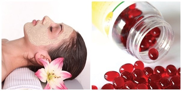 Đắp mặt: 1/2 muỗng cafe dầu gấc trộn với 1/2 chén sữa tươi không đường, trộn thật đều. Ngâm mặt nạ giấy vào hỗn hợp và đắp lên mặt 15-20′, da sẽ sáng mịn hơn, các nếp nhăn nhỏ cũng giảm nhiều. Đắp mặt nạ liên tục trong vòng 2 tháng, bạn sẽ cảm thấy ngay sự khác biệt.