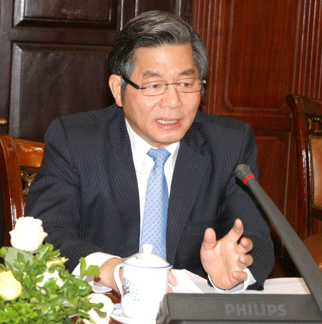 Bộ trưởng Bùi Quang Vinh.