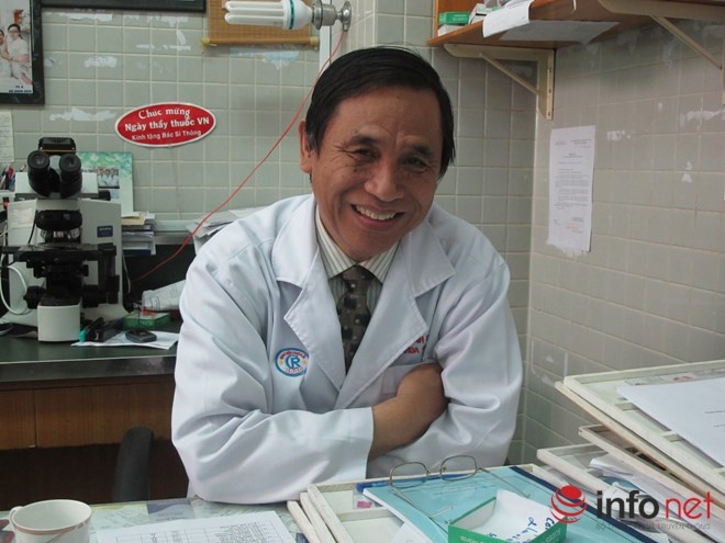 BS Trần Minh Thông - Trưởng khoa Giải phẫu bệnh, Bệnh viện Chợ Rẫy.