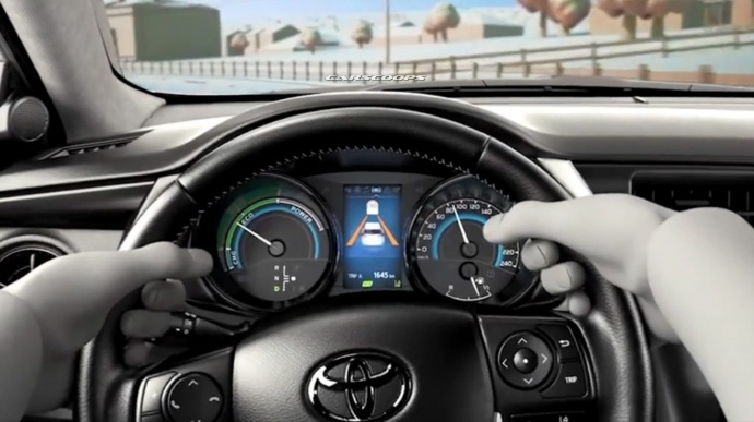 Mẫu xe được cho là phiên bản nâng cấp của Toyota Corolla Altis.