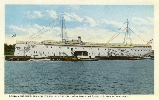 Tàu USS Reina Mercedes, ngôi nhà của những học viên hải quân vi phạm kỷ luật.