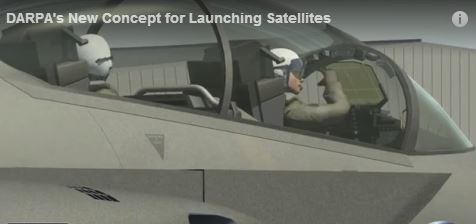 Mo phong tiem kich F-15 phong ve tinh vao vu tru hinh anh