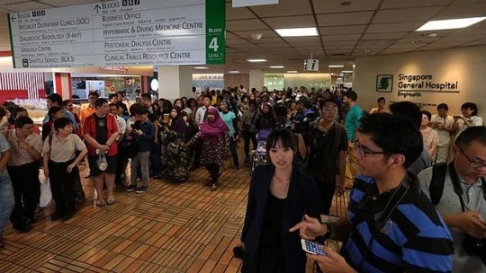 Nguoi dan Singapore nin tho cho tin ong Ly Quang Dieu hinh anh