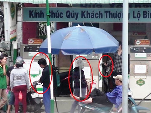 'Uong' xang cua khach hang hinh anh