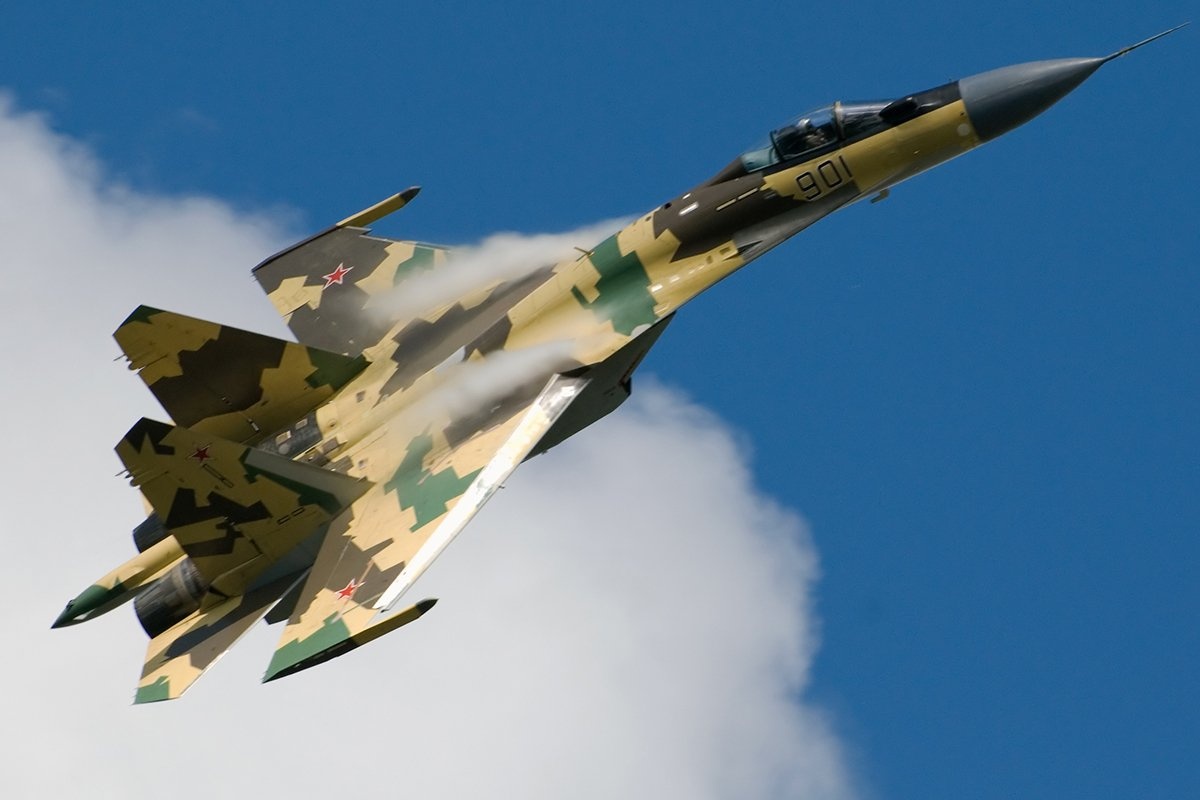 Máy bay Su-35 của Nga. Ảnh: B.I.