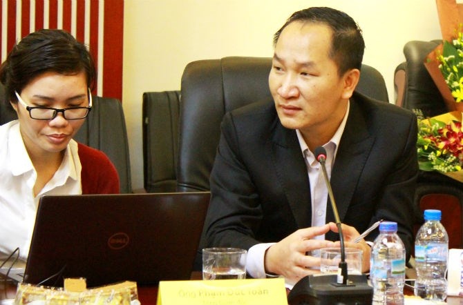 Ông Phạm Đức Toản, Tổng giám đốc CTCP Đầu tư và phát triển bất động sản EZ Việt Nam.