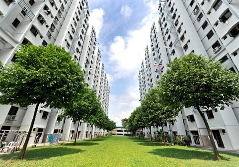  Một khu chung cư được phát triển từ chủ trương của ông Lý Quang Diệu.