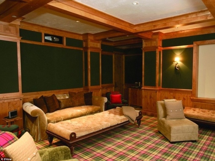 Phòng thư giãn ấm cúng.